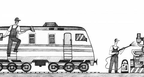 wagon-clean